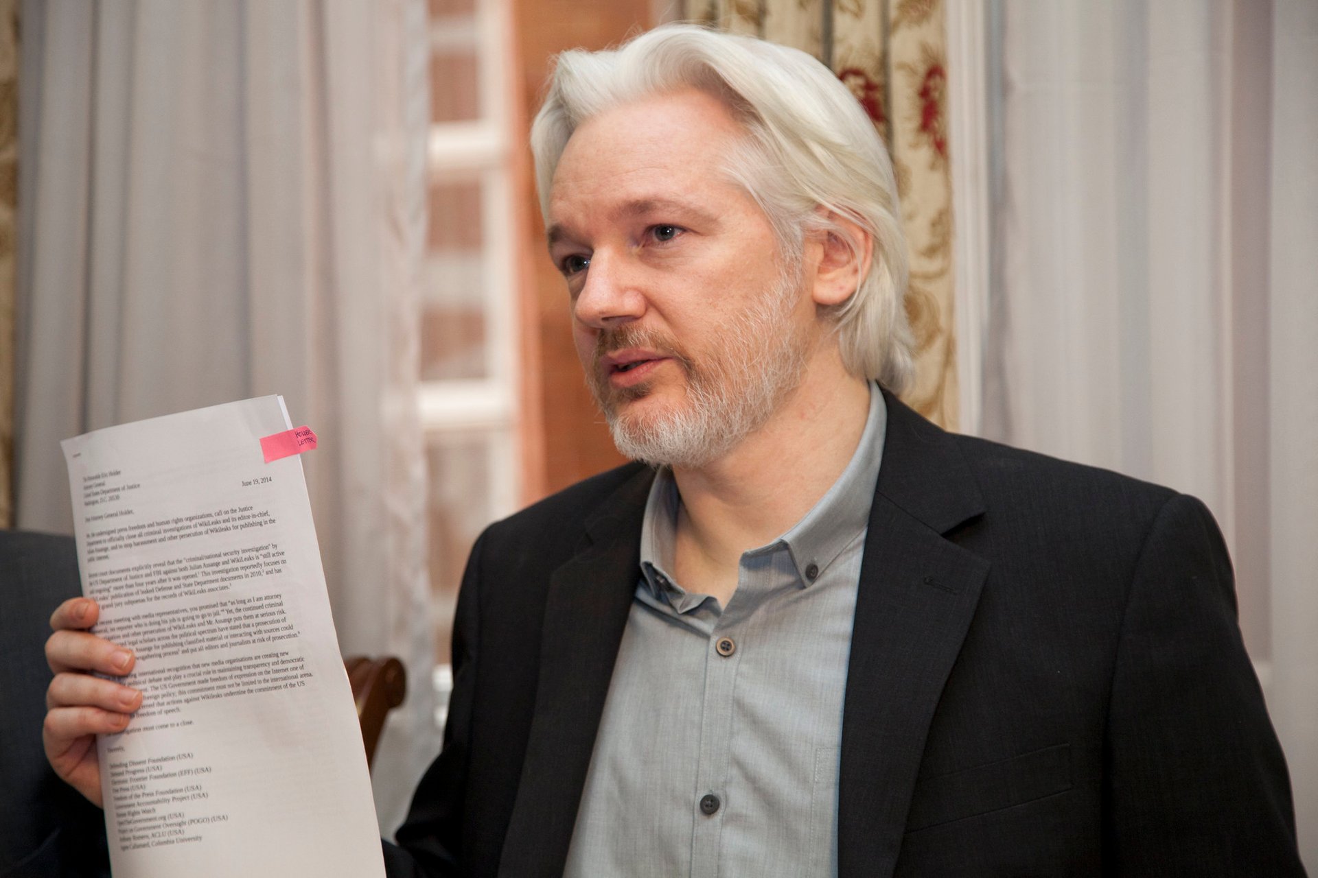 WikiLeaks publisher Julian Assange 